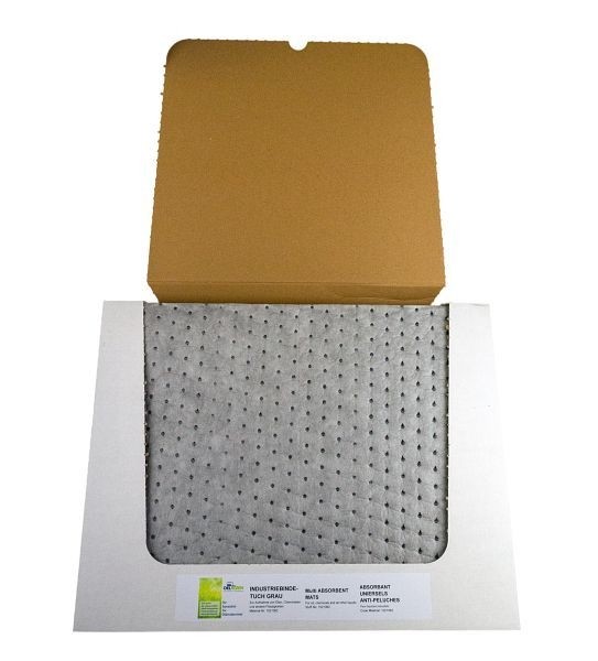 OEL-KLEEN UNIVERSAL, SM Ölbindevlies Tücher 50 x 40 cm (300 g/m²) im Spenderkarton, VE: 10 Stück, 1021062