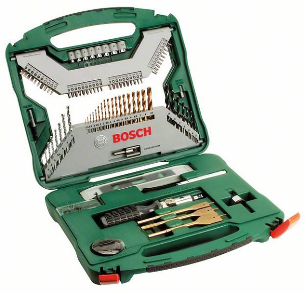 Bosch X-Line TiN-beschichtetes Set, 100‑teilig, 2607019330