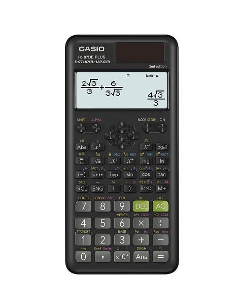 CASIO Technisch-wissenschaftlicher Rechner FX-87DE Plus, FX87DEPLUS-2