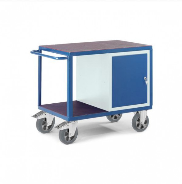 Rollcart Schwerlast-Werkstattwagen mit Stahlschrank (1150x700), Tragkraft: 1000 kg, 07-4306/S