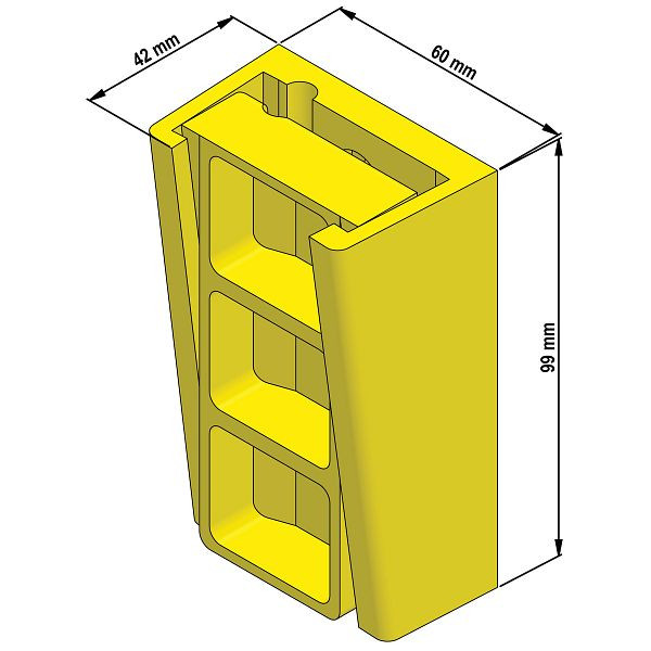 LAPP Kabelkeilklemme Flachkabelkeilklemme FKK 07, 52026050