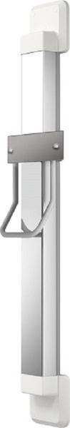 Franke Höhenverstellung, F5, für Haartrockner, 250x1200x140 mm, Silber/Weiß, 2030052329