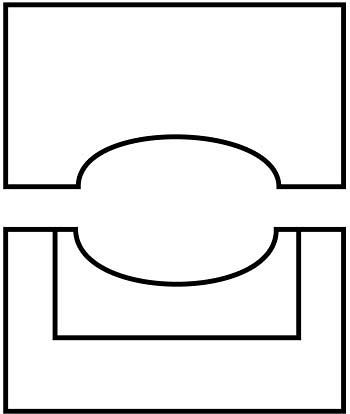 Lemp Presseinsatz oval MKO 50/30-50, 25696052