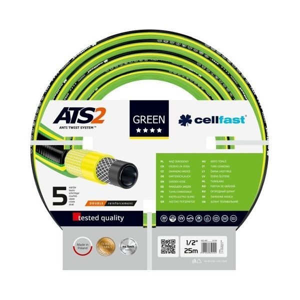 Cellfast Gartenschlauch GREEN ATS2™ 1/2'''' 50 m, 15-101