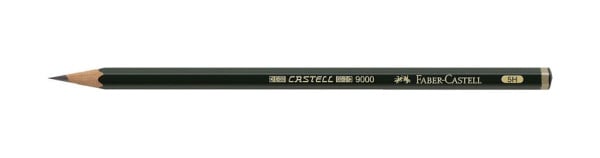 FABER CASTELL Bleistift CASTELL® 9000, 5H, dunkelgrün, 119015