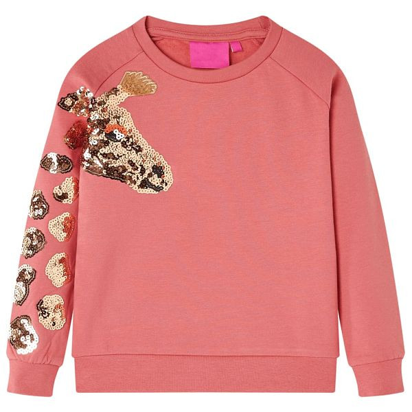 vidaXL Kinder-Sweatshirt Altrosa 92, 13499, 8721012030701