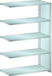 LISTA Anbauregal L1006 (BxTxH) 1000x350x1450mm 80kg, Verzinkt, 45.931.222