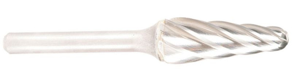 Projahn Hartmetallfräser Form L Rundkegel 14°, konisch d1 6.0 mm, Schaft-Durchmesser 6.0 mm Schnellverzahnung, 701236060
