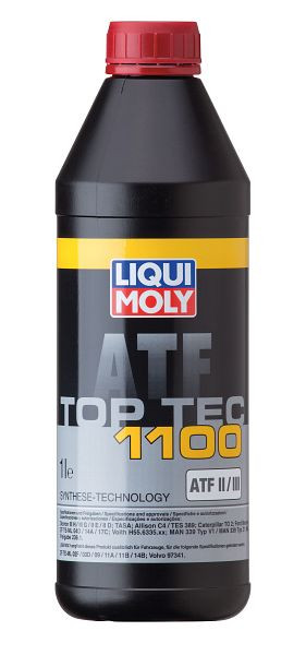 LIQUI MOLY Synthesetechnologie-Automatikgetriebeöl, Top Tec ATF 1100, VE: 6 Stück à 1 Liter, 3651