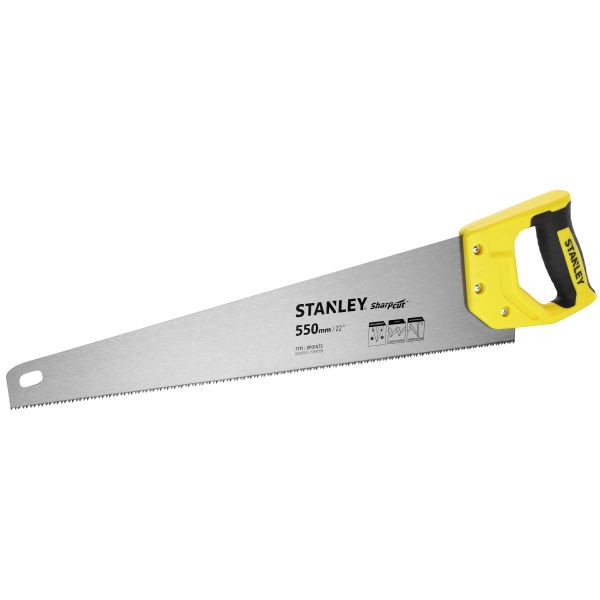 Stanley Säge Sharp Cut 22”/550mm 7TPI, STHT20368-1