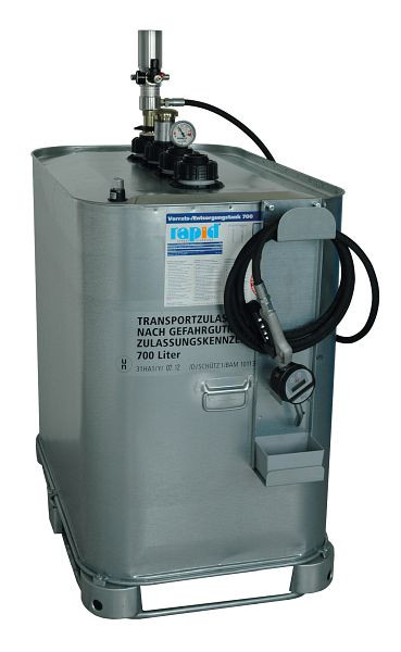Rapid Getriebeöl-Abgabeset, stationär, pneumatische Pumpe, 23 038