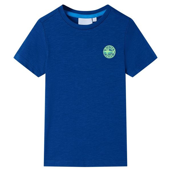 vidaXL Kinder-T-Shirt Dunkelblau 140, 12338, 8721012019096