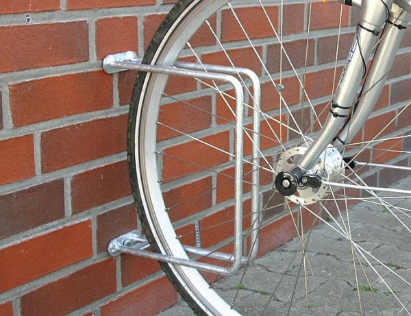 Rasti MALUCO Fahrrad-Klemmbügel, Wandbefestigung im Winkel von 90°, F60580