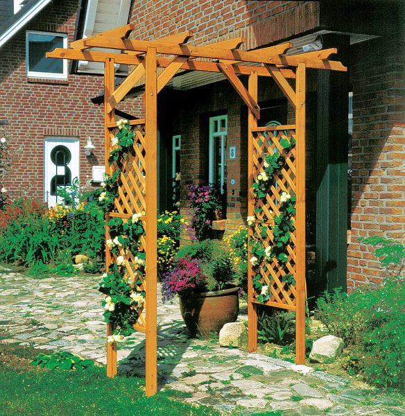 Promex Pergola "Bamberg" ohne Pflanzkästen, 354/19, 4012379354192