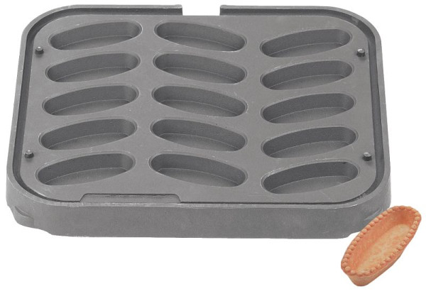 Neumärker Backplatte T15 Schiffchen für Tartlet-Basisgerät, 31-40604