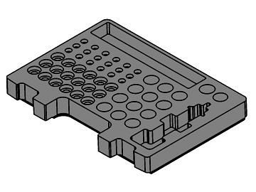 Lemp Universalschaumeinlage für Adapter-Set, 128924