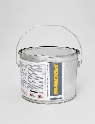 DENIOS PROline-paint Hallenmarkierfarbe, 5 Liter für ca. 20-25 qm, silbergrau, VE: 5 Liter, 180207