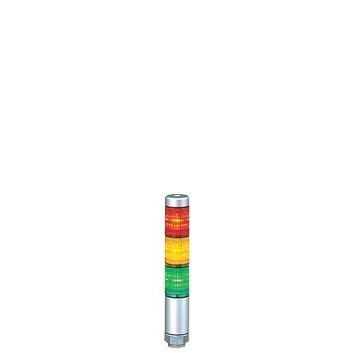 PATLITE 30 mm LED Signalsäule, verdrahtet inkl. rot-orange-grün, Einzelgewicht (Artikel verpackt): 0.67 kg, MPS-302-RYG