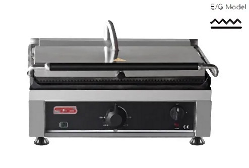 SGS Gastro Kontaktgrill oben gerillt, unten glatt, 3 kW, TG 2745 E G