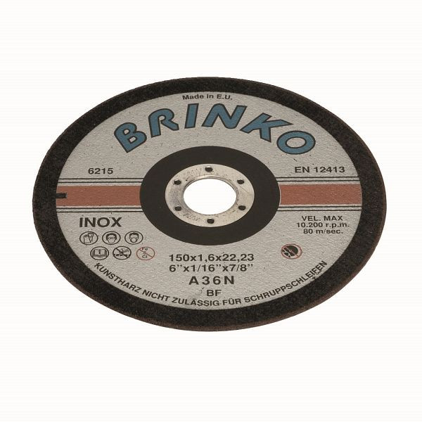 BRINKO Trennscheibe, INOX Ø 115 mm, 6215/115