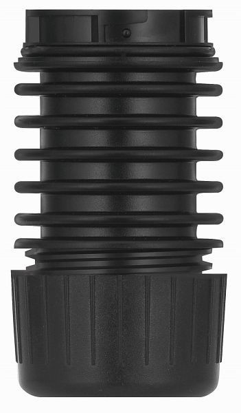 WERMA Adapter für Rohrmontage Rohrmontage BK- schwarz, 630.830.00