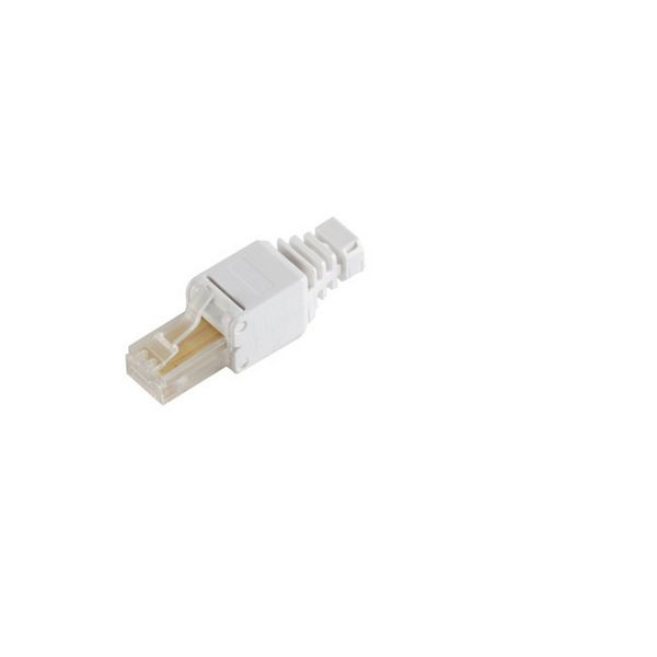 S-Conn cat. 5e Tool-less RJ45 Stecker mit Knickschutz ungeschirmt, 75010
