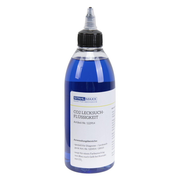 Stahlmaxx Blaue Indikatorflüssigkeit für CO2-Diagnose-Geräte, 250 ml, XXL-122914