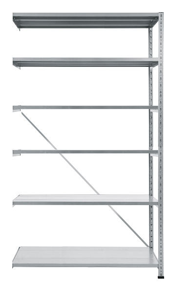 Scholz LAGERREGAL Anbaufeld 6 E 2280x1210x200 HxBxT, 421223