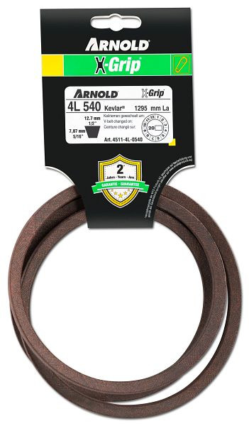 ARNOLD X-Grip Keilriemen 4L540, 4511-4L-0540