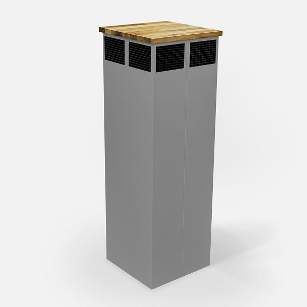 Smart Air Technologies Luftreiniger Tower, Farbe: grau, 4270002308541
