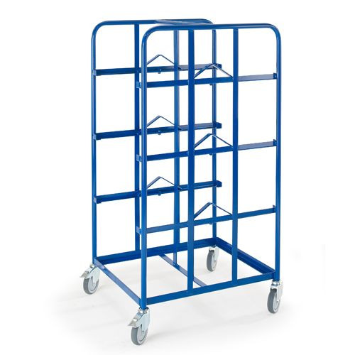 Rollcart Kommissionierwagen 4 doppelseitige Ladeflächen (850x755), Tragkraft: 250 kg, 16-4410