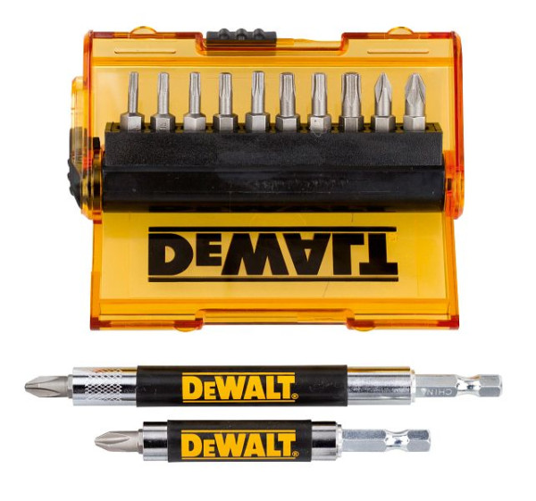 DeWalt 14-teilig Bit-Set in kompakter Kassette, DT71570-QZ