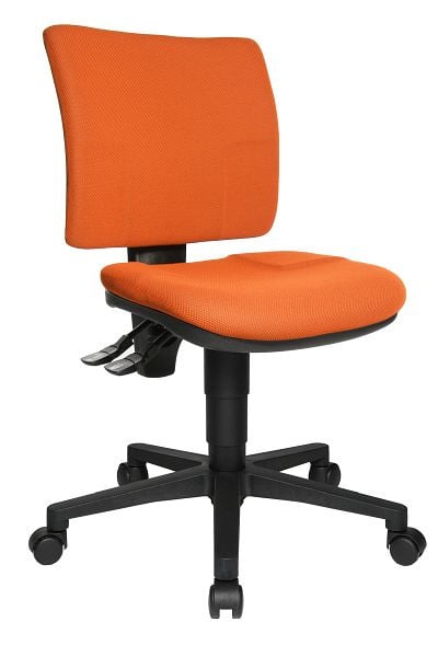 Topstar „Small-Office“-Drehstuhl, 100% Polyester, orange, 8070BC4