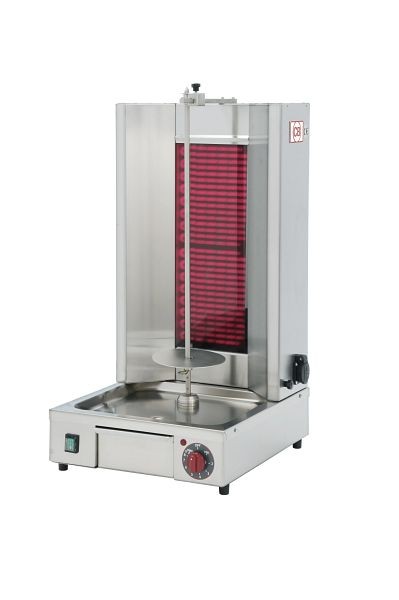 CB Italy Elektro-Döner-Grill mit Motor in der unteren Basis VE500, 14100610.TR4