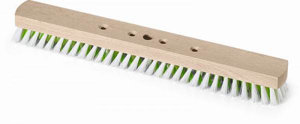 Nölle BECOnnect Großflächenwischer schmal PP-weiß/grün 40 cm, Holzkörper, VE: 30 Stück, 320904