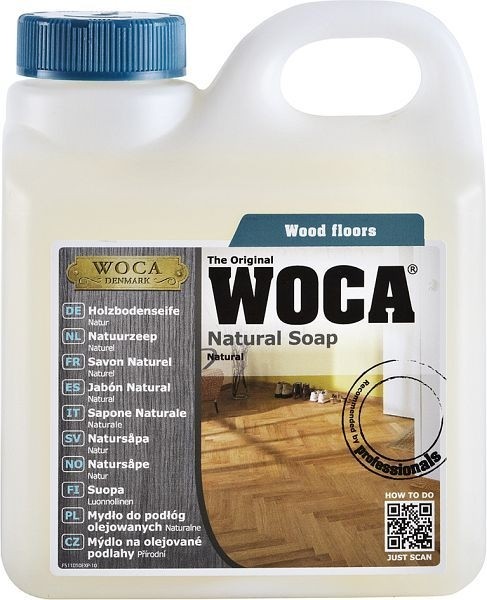 Cleanfix Woca Holzbodenseife, natur, VE: 2,5 L, 190.734