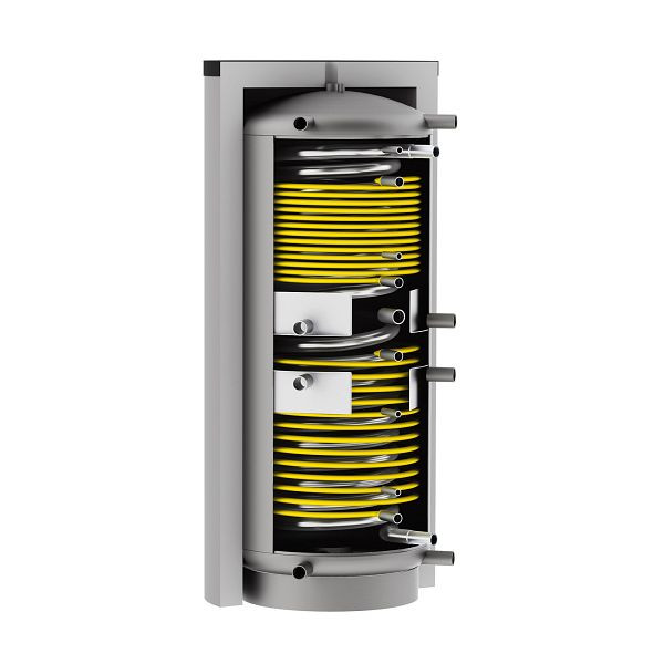 Solarbayer Hygiene-Schichtladespeicher HSK-SLS-800, Edelstahlwellrohr, 106008000