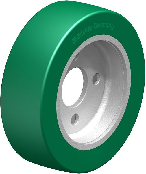 Blickle GSTA 252/4 Rad aus Blickle Softhane®, Grün, 754388