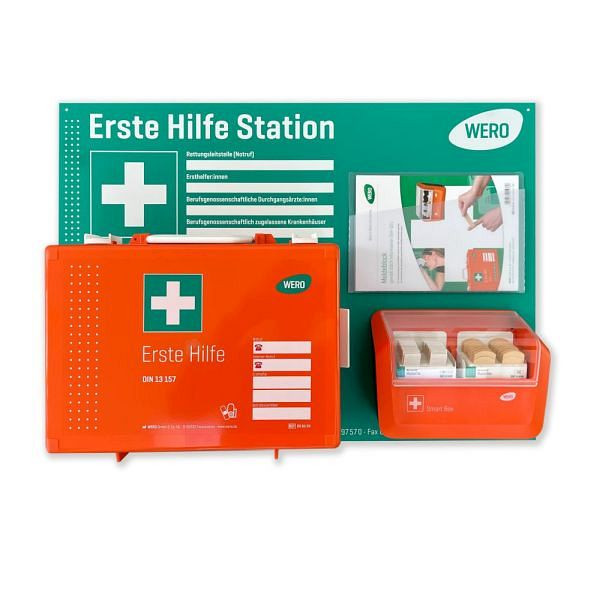 WERO Erste Hilfe Station Komplett-Set, 210280