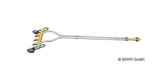 MWW Richtbrennereinsatz 3-fach, Schweißdüse 2-4 mm, MrL ca. 500 mm, 20525/11