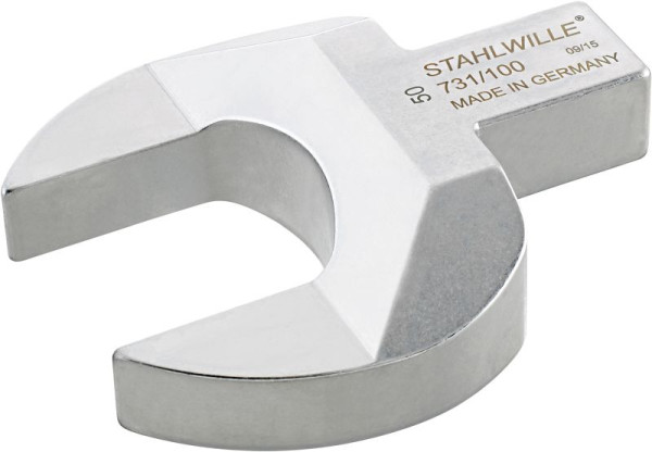 STAHLWILLE Maul-Einsteckwerkzeug Nr.731/100 Schlüsselweite 60 mm Werkzeugaufnahme 22x28 mm, 58211060