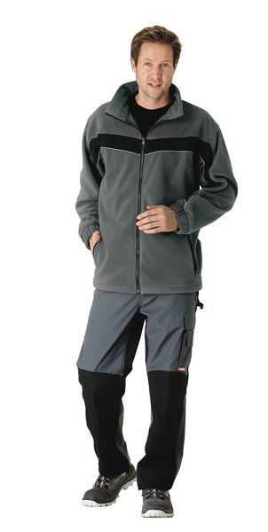 Planam Plaline Fleecejacke, schiefer/schwarz, Größe XS, 2566040