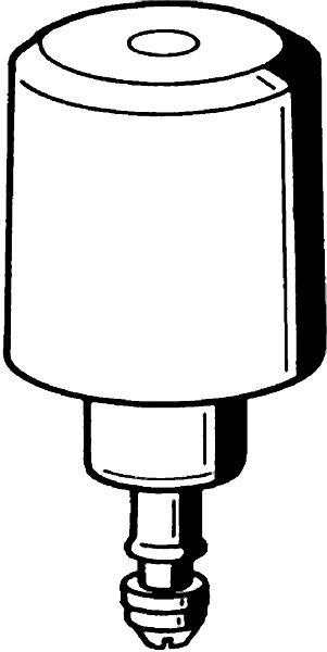 KWC Oberteil, für Selbstschlussventil DN15, duschen, 2000104353