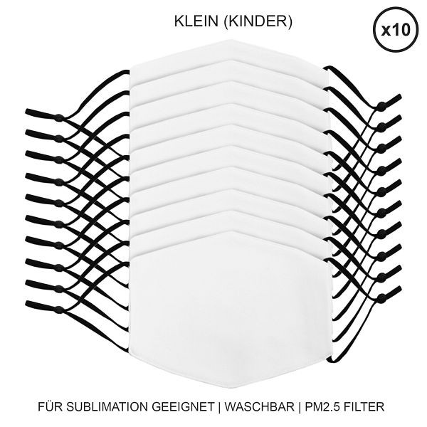 Monster Gesichtsmasken, Klein, 10er Packung, 27384, 5055986139294