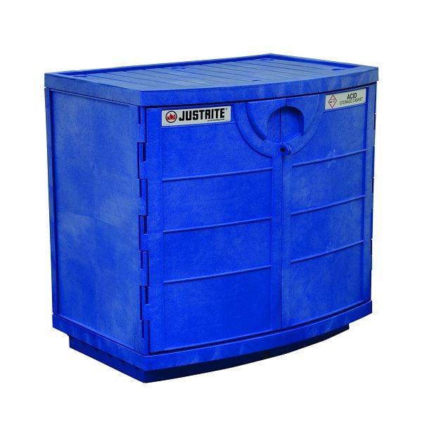 Justrite Polyethylenschrank für korrosive Chemikalien 24180-CL, JCB24180BU