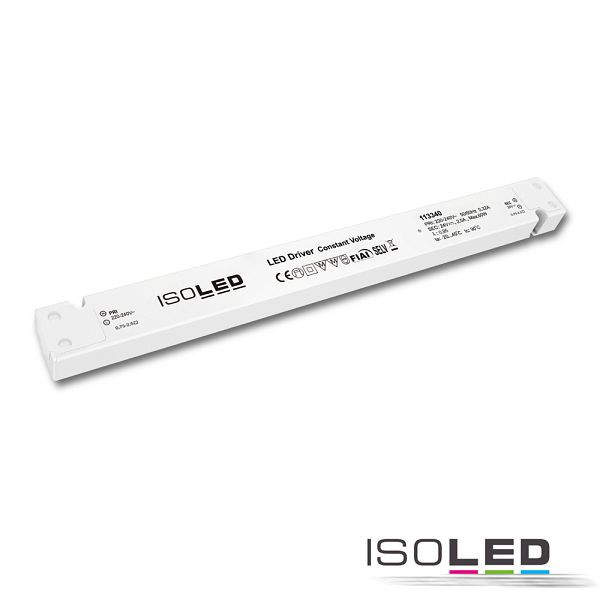 ISOLED LED Trafo 24V/DC, 0-60W, ultraslim, SELV, 113340