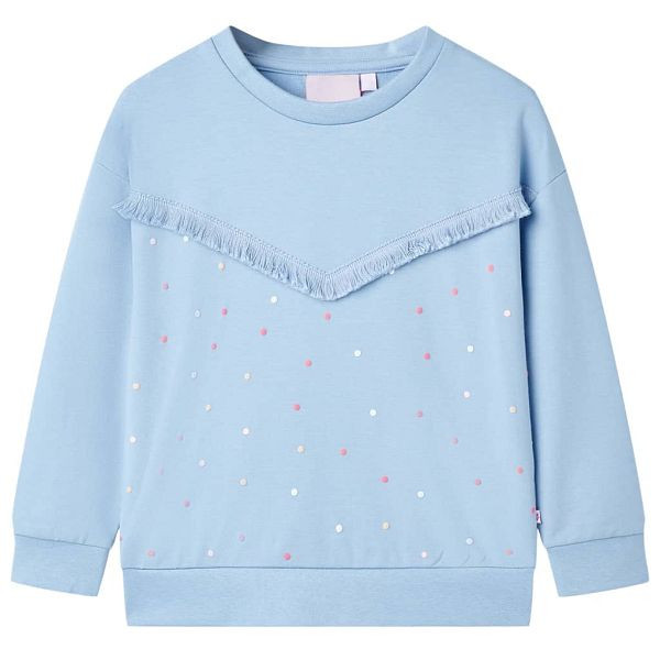 vidaXL Kinder-Sweatshirt Blau 116, 10866, 8721012004375