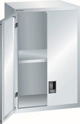 LISTA Aufsatzschrank 36x36E (BxTxH) 717x725x1000mm KEY Lock, Lichtgrau, Flügeltür, Vollblechtür, 62.636.020