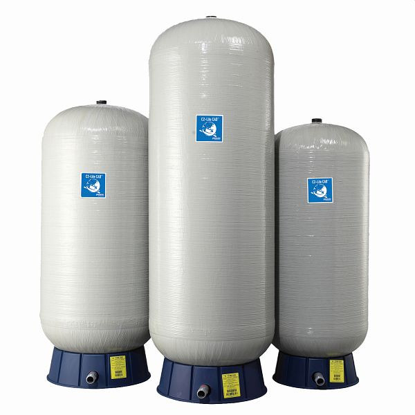 Global Water Solutions Vertikales Membran-Druckausdehungsgefäß Profi-Expand C2B-300LV, 11066