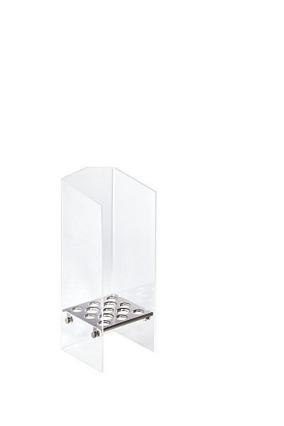 Stöckel Eistütensilo Plexiglas, transparent, 9 Löcher, Nr. 509a, 7431017